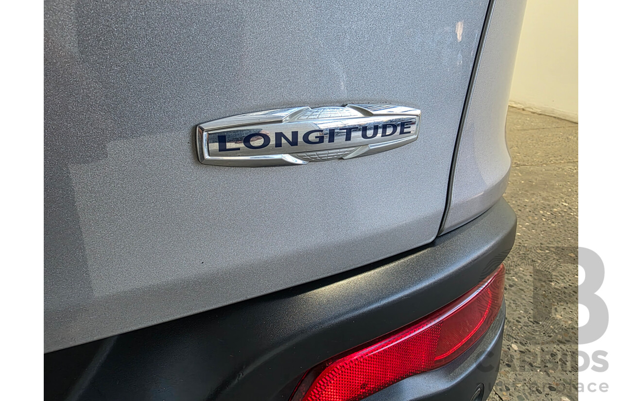 2/2015 Jeep Cherokee Longitude (4x4) KL MY15 4d Wagon Silver 3.2L