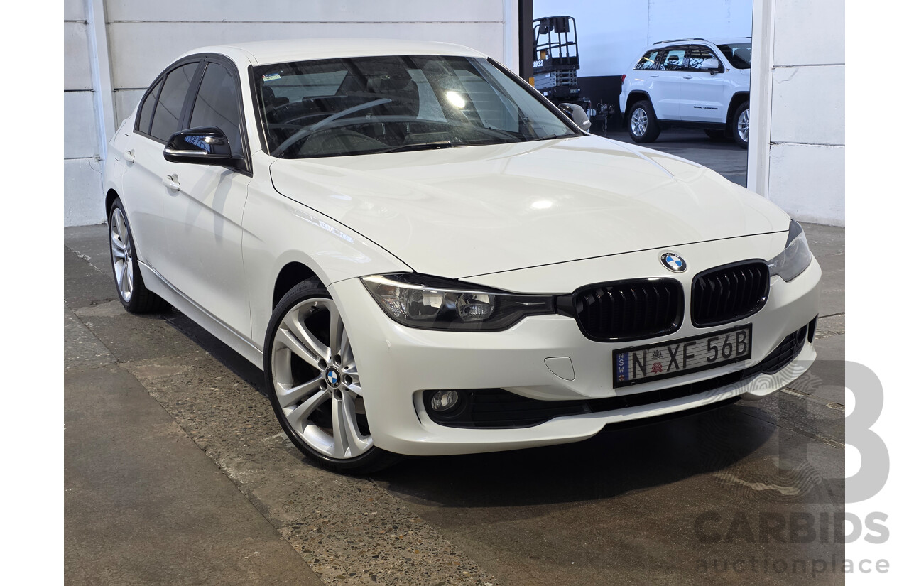 5/2013 BMW 316i (RWD) F30 4d Sedan White 1.6L