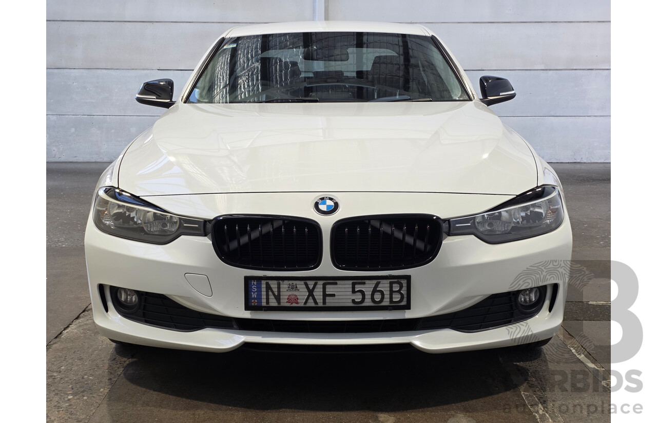 5/2013 BMW 316i (RWD) F30 4d Sedan White 1.6L
