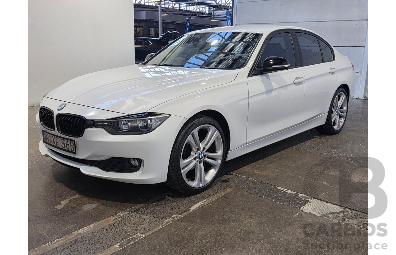 5/2013 BMW 316i (RWD) F30 4d Sedan White 1.6L