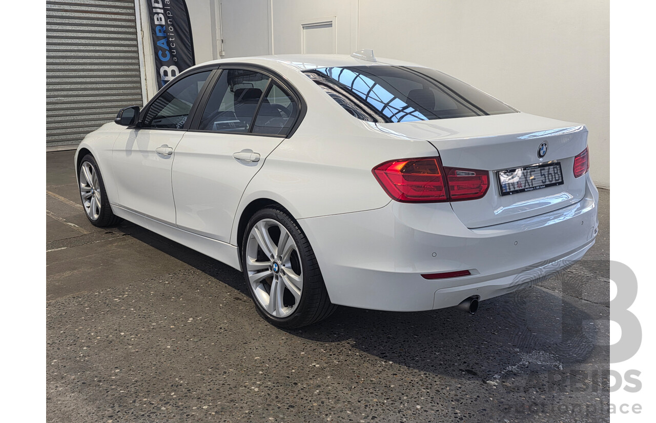 5/2013 BMW 316i (RWD) F30 4d Sedan White 1.6L