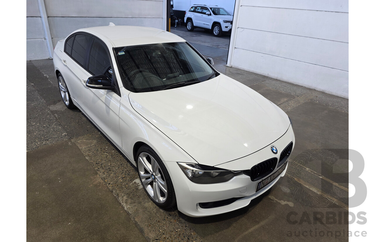 5/2013 BMW 316i (RWD) F30 4d Sedan White 1.6L