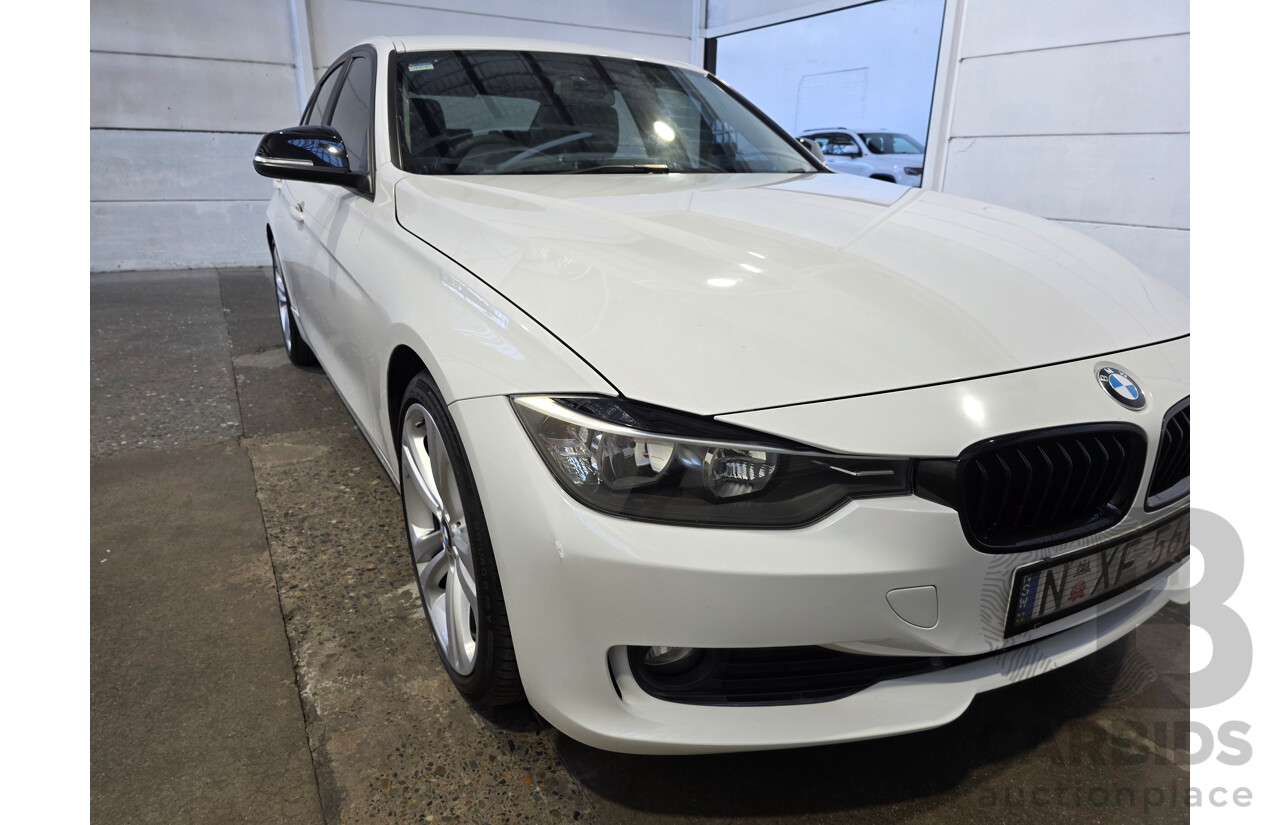 5/2013 BMW 316i (RWD) F30 4d Sedan White 1.6L