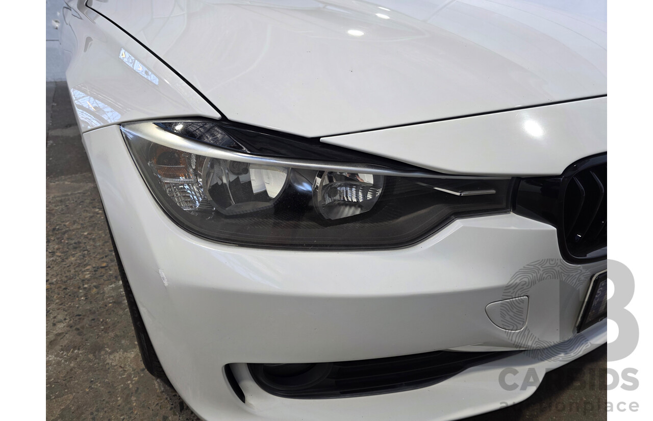 5/2013 BMW 316i (RWD) F30 4d Sedan White 1.6L