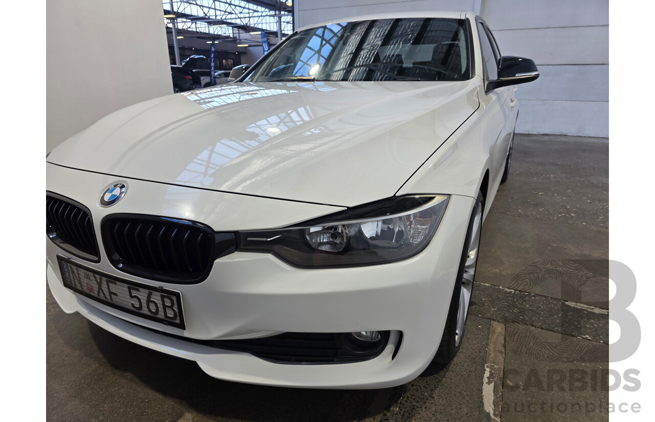 5/2013 BMW 316i (RWD) F30 4d Sedan White 1.6L