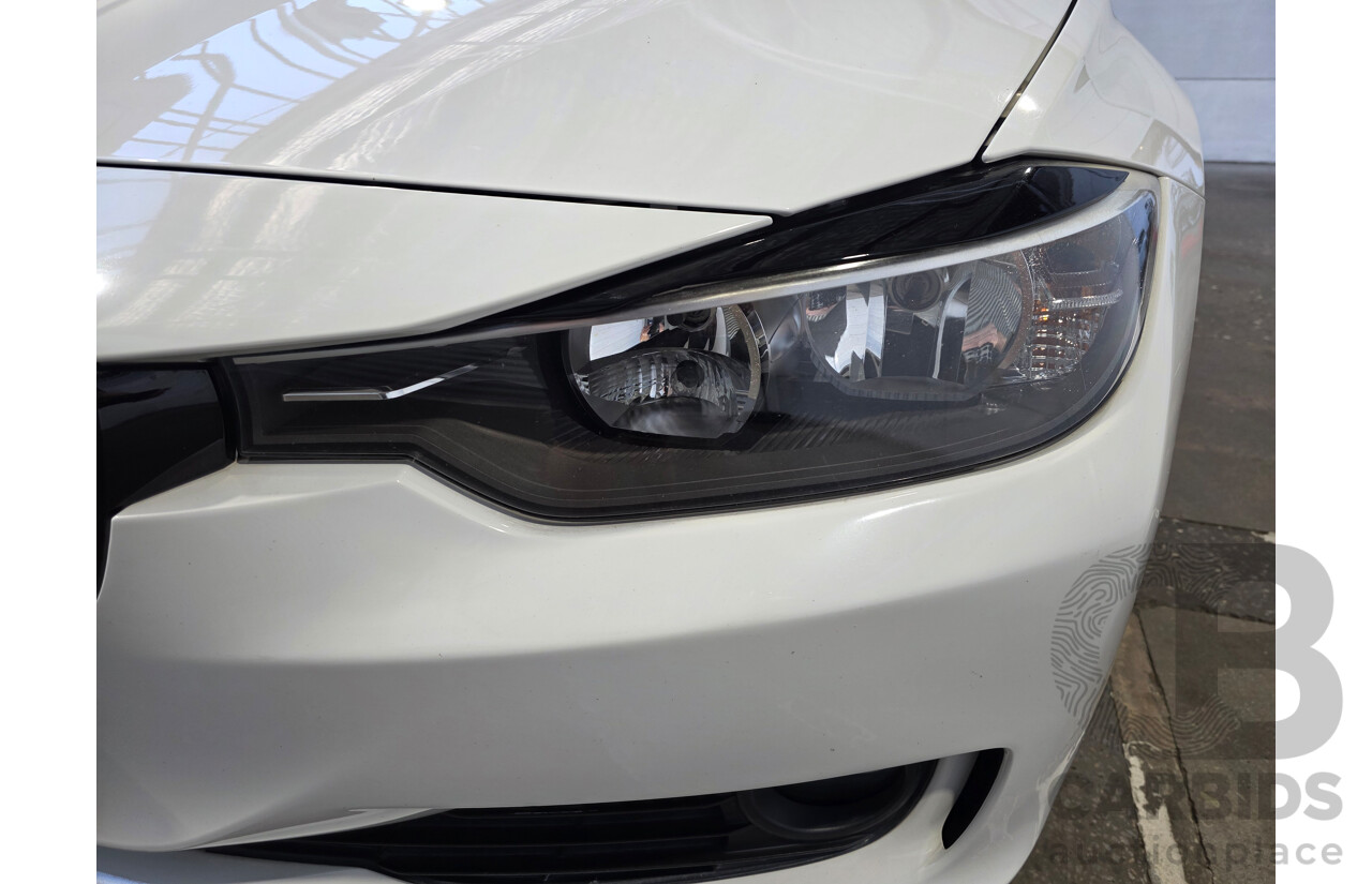 5/2013 BMW 316i (RWD) F30 4d Sedan White 1.6L