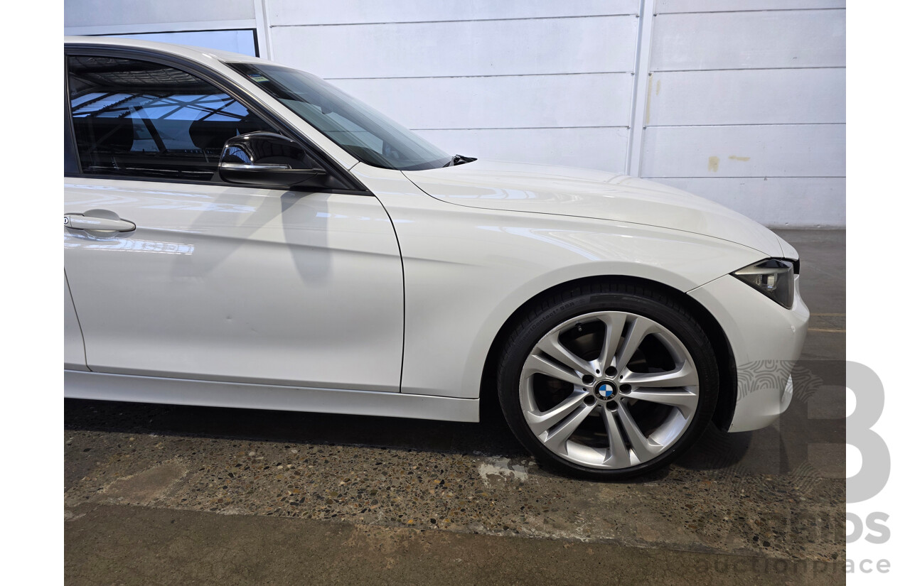 5/2013 BMW 316i (RWD) F30 4d Sedan White 1.6L