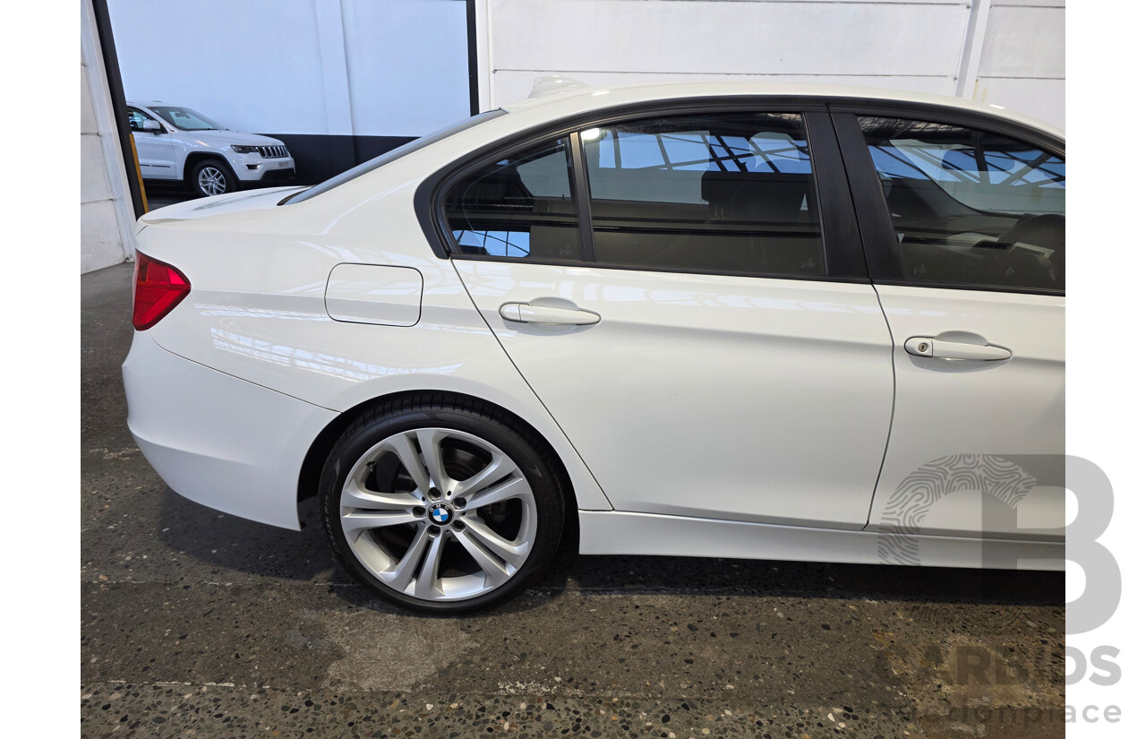 5/2013 BMW 316i (RWD) F30 4d Sedan White 1.6L