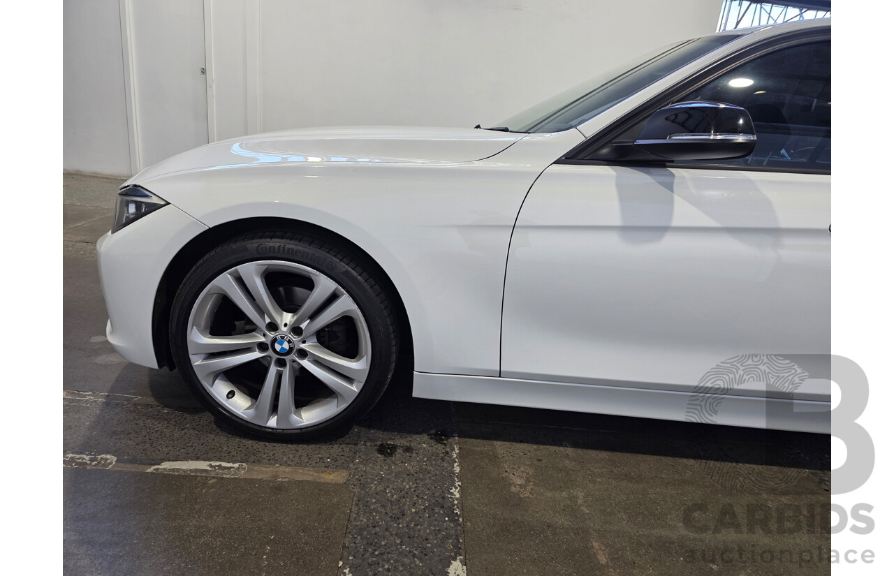 5/2013 BMW 316i (RWD) F30 4d Sedan White 1.6L