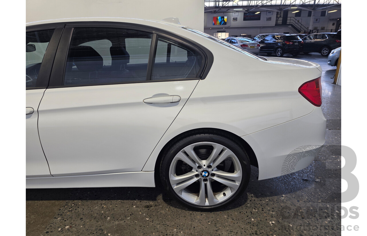 5/2013 BMW 316i (RWD) F30 4d Sedan White 1.6L