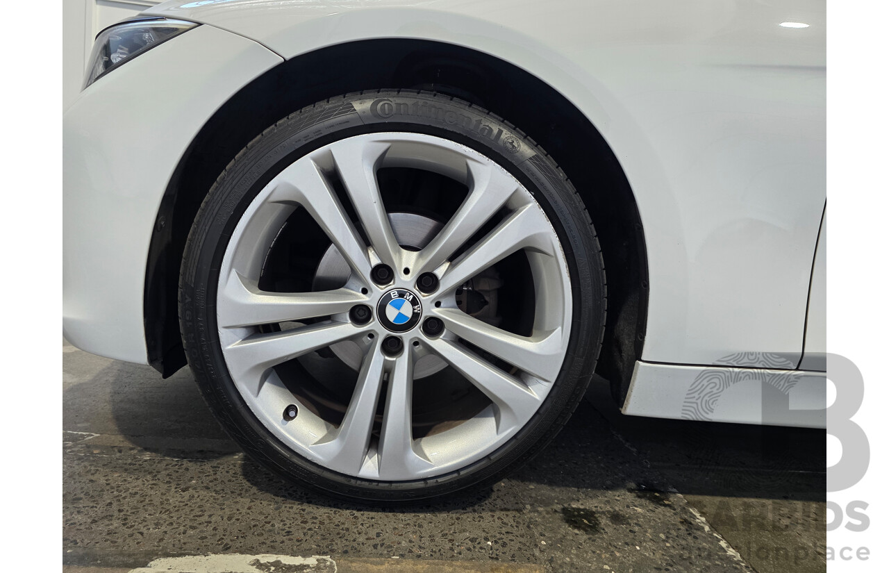 5/2013 BMW 316i (RWD) F30 4d Sedan White 1.6L
