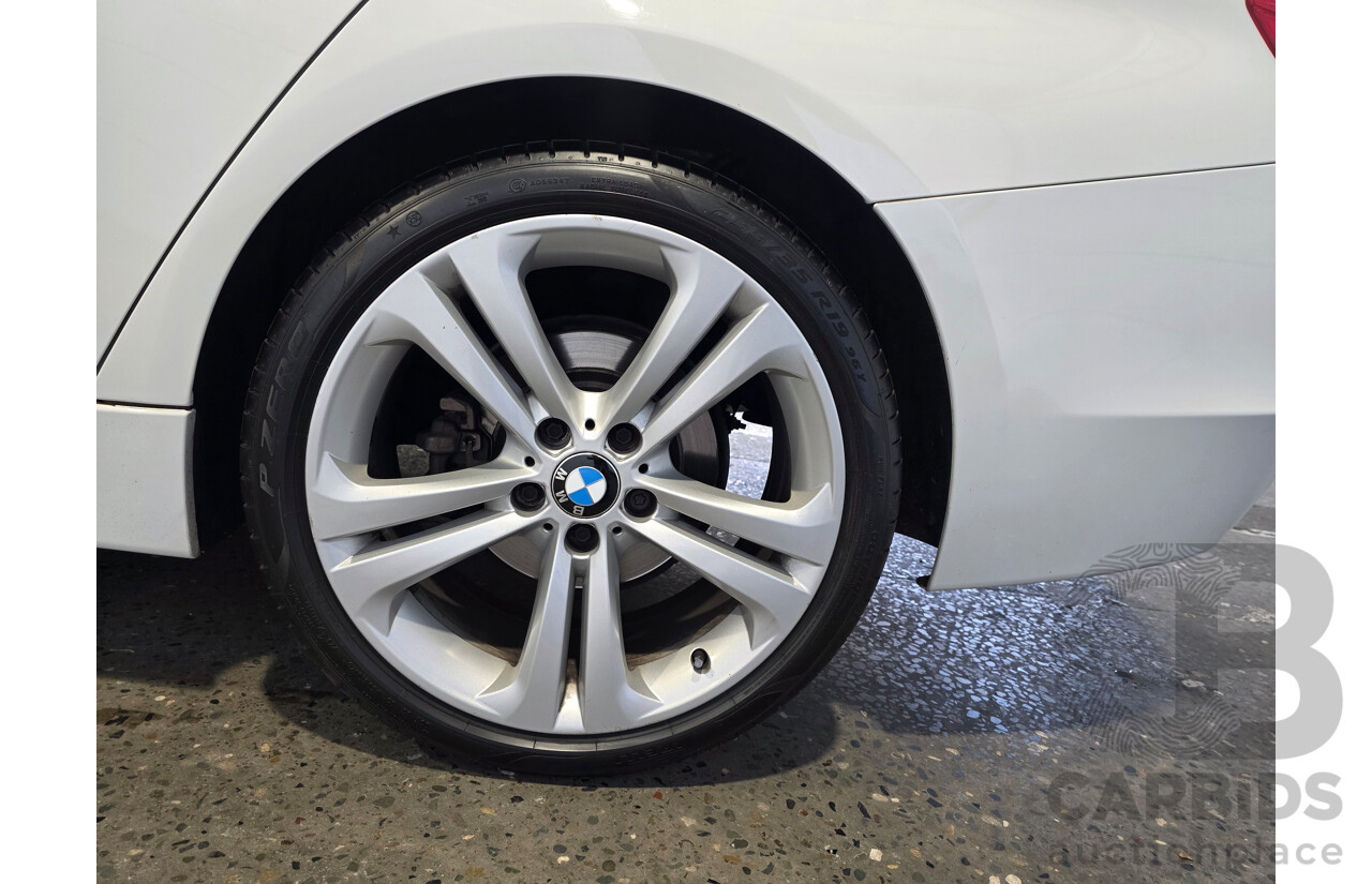 5/2013 BMW 316i (RWD) F30 4d Sedan White 1.6L