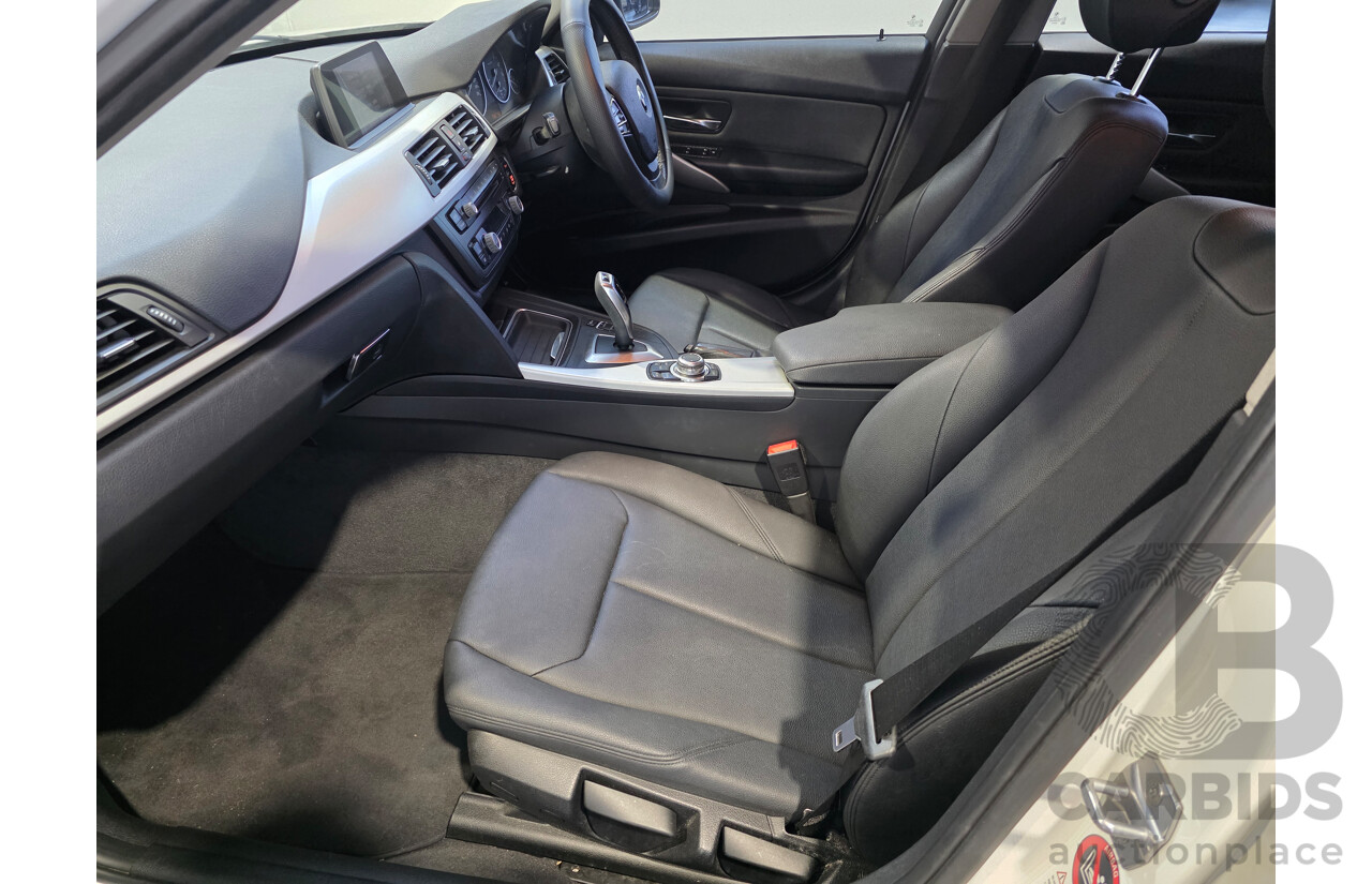 5/2013 BMW 316i (RWD) F30 4d Sedan White 1.6L