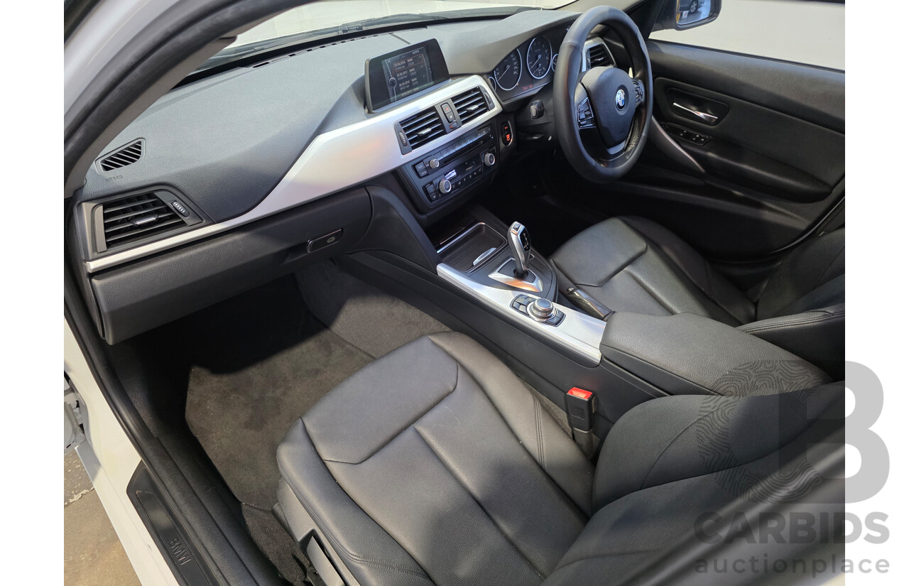 5/2013 BMW 316i (RWD) F30 4d Sedan White 1.6L