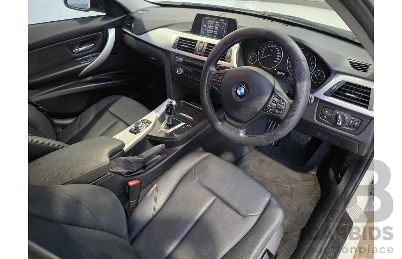 5/2013 BMW 316i (RWD) F30 4d Sedan White 1.6L