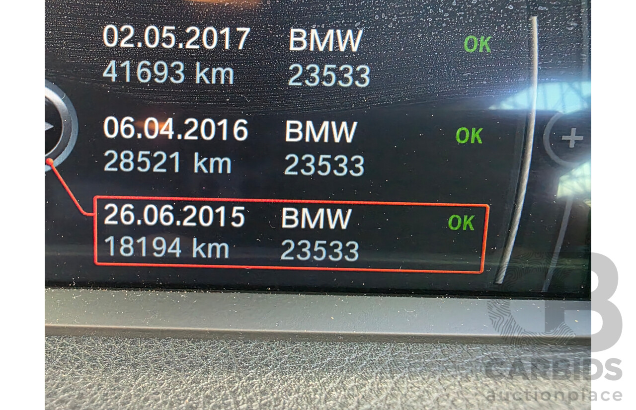 5/2013 BMW 316i (RWD) F30 4d Sedan White 1.6L