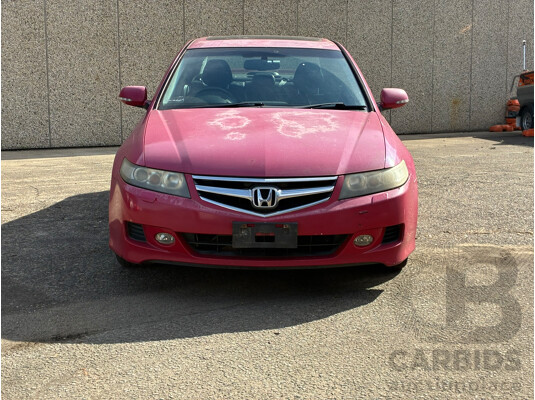 09/2006 Honda Accord Euro Luxury MY06 Upgrade 4d Sedan Red 2.4L