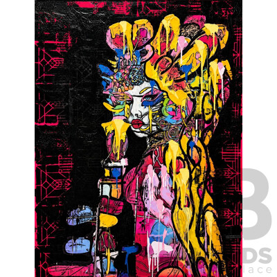 LIVE AUCTION ITEM #3 Mossology Art From Ronan Moss