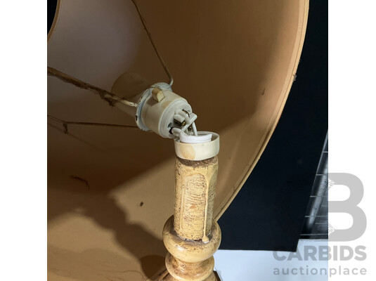 Pair of Table Lamps with Broken Socket