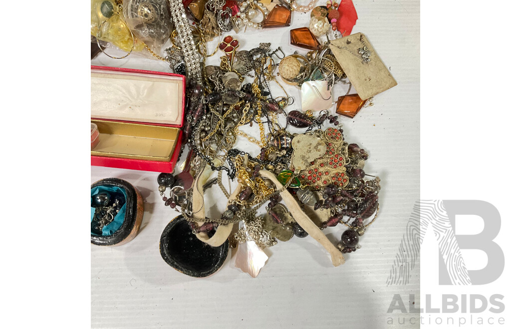Large Collection of Jewellery Including Watches, Cufflinks, Necklaces, Brooches, Jewellery Boxes and More