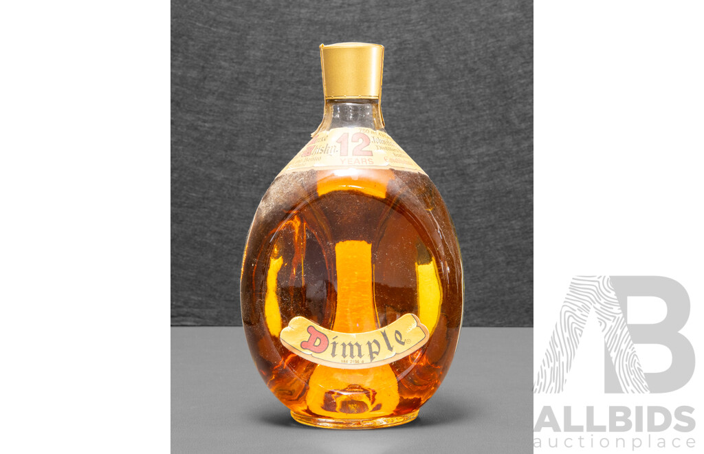 Vintage Dimple De Luxe Scotch Whisky