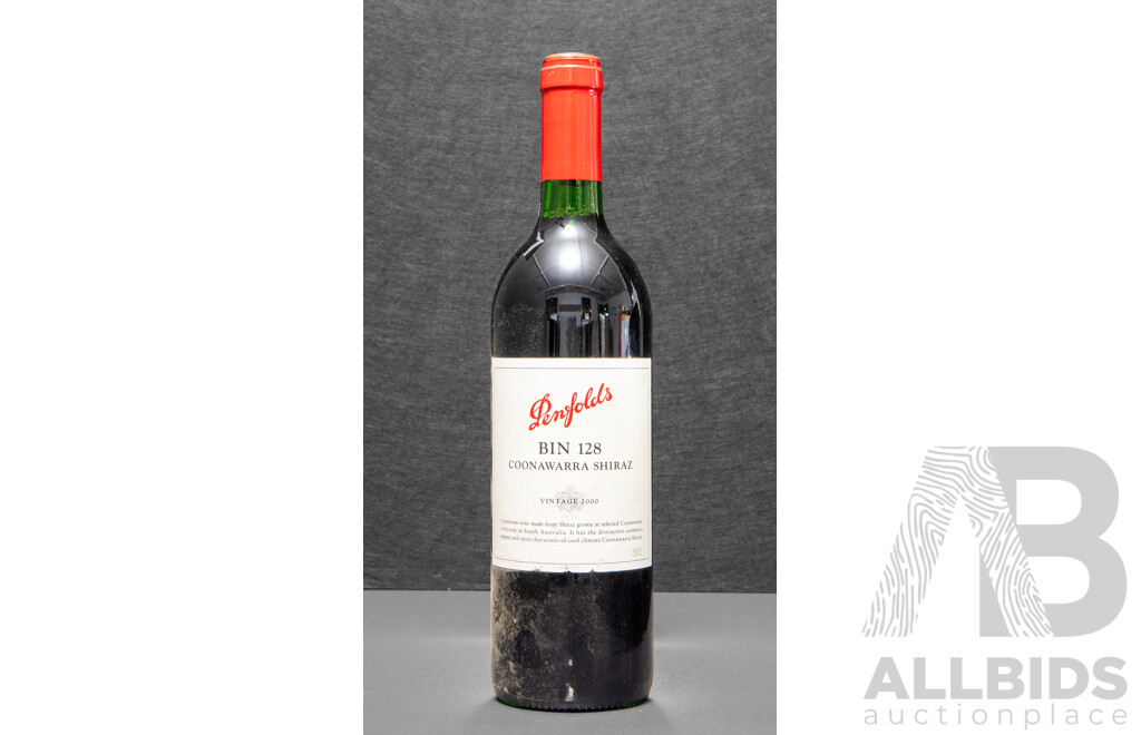 Penfolds Bin 128 Coonawarra Shiraz Vintage 2000