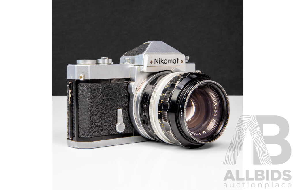Nikomat FT 35mm Film Camera Kit with Four Nikkor Lenses, Fotima Bag and Accessories
