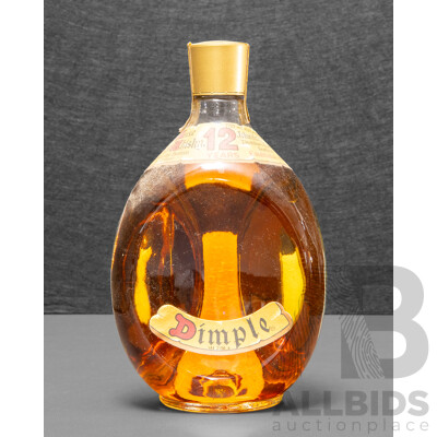 Vintage Dimple De Luxe Scotch Whisky