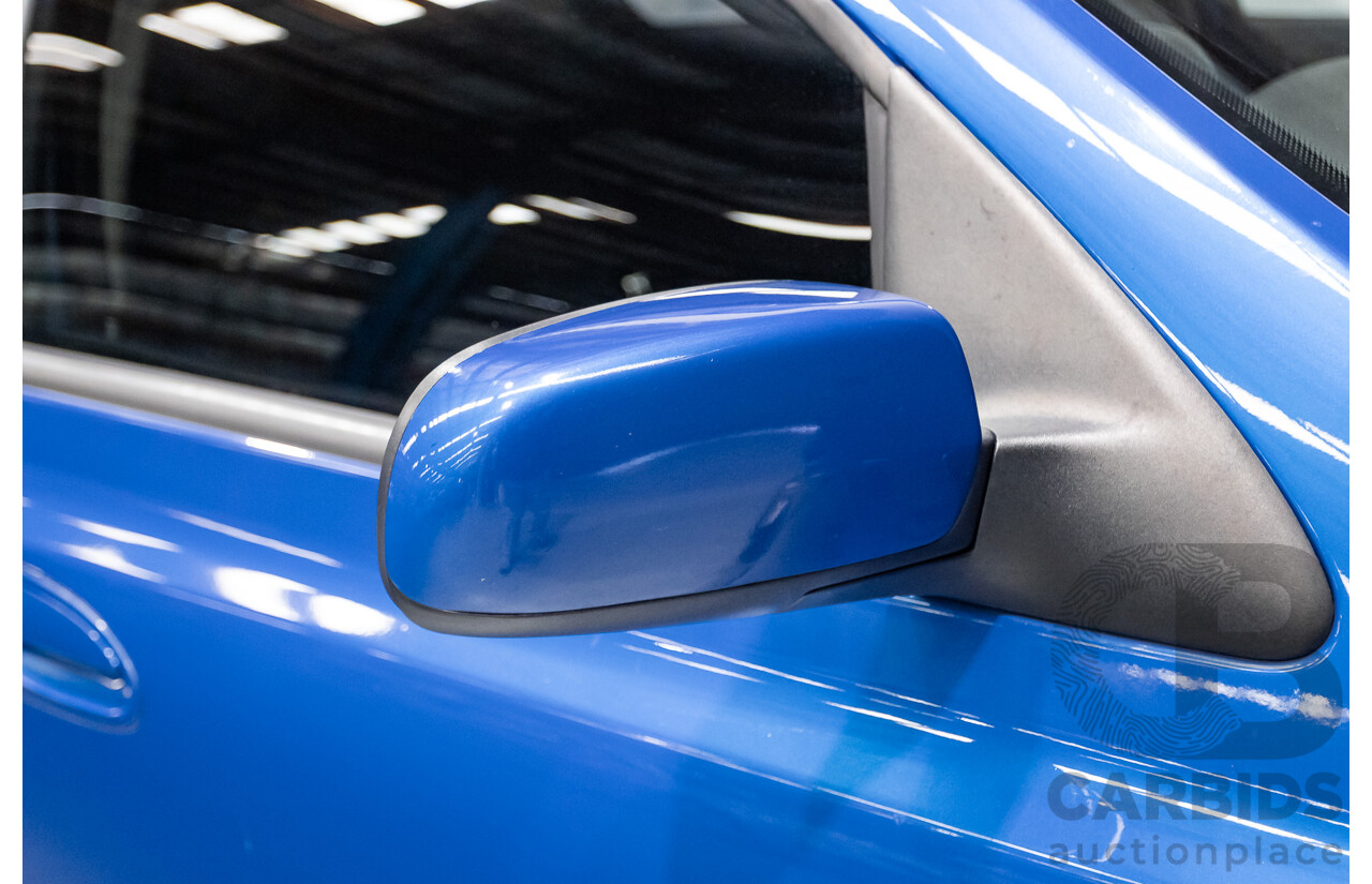 4/2006 Ford Falcon XR6 BF 4d Sedan Shockwave Mica Blue V6 4.0L