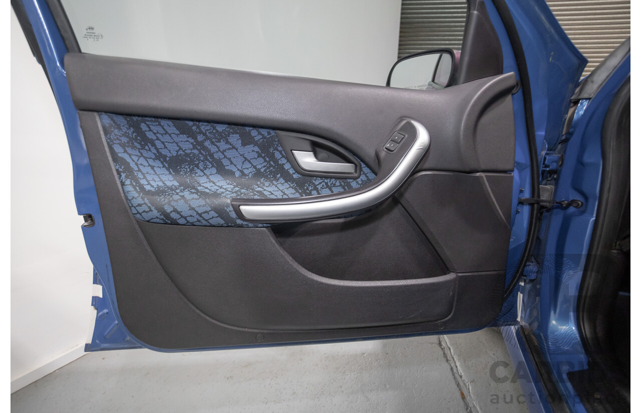 4/2006 Ford Falcon XR6 BF 4d Sedan Shockwave Mica Blue V6 4.0L