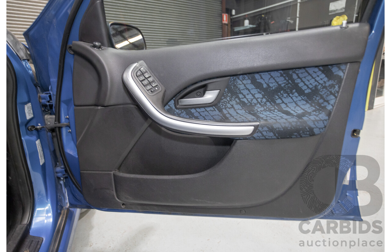 4/2006 Ford Falcon XR6 BF 4d Sedan Shockwave Mica Blue V6 4.0L
