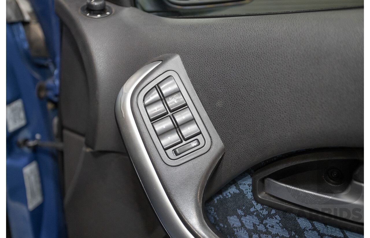 4/2006 Ford Falcon XR6 BF 4d Sedan Shockwave Mica Blue V6 4.0L