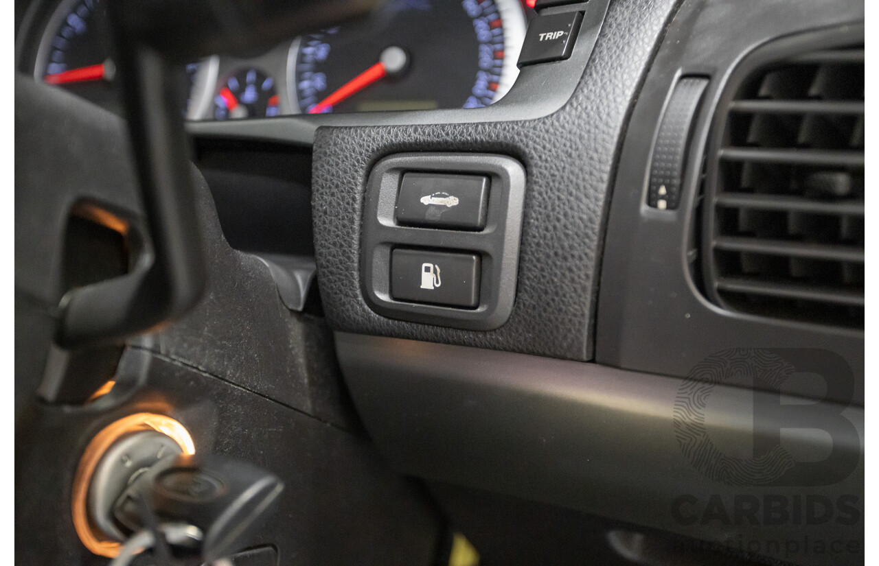 4/2006 Ford Falcon XR6 BF 4d Sedan Shockwave Mica Blue V6 4.0L