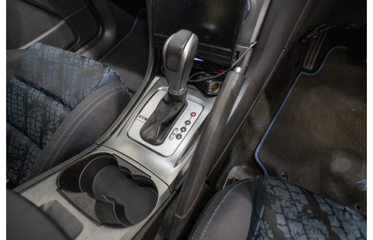4/2006 Ford Falcon XR6 BF 4d Sedan Shockwave Mica Blue V6 4.0L