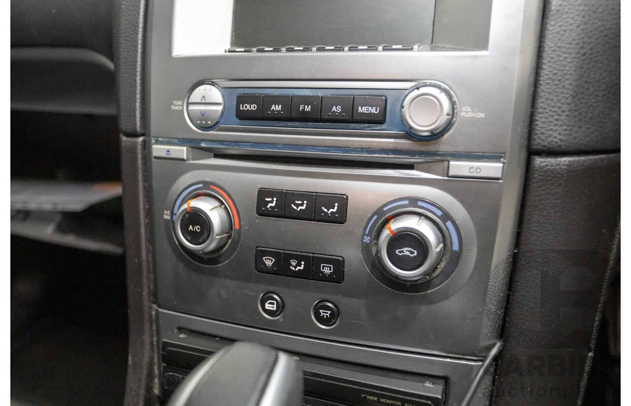 4/2006 Ford Falcon XR6 BF 4d Sedan Shockwave Mica Blue V6 4.0L