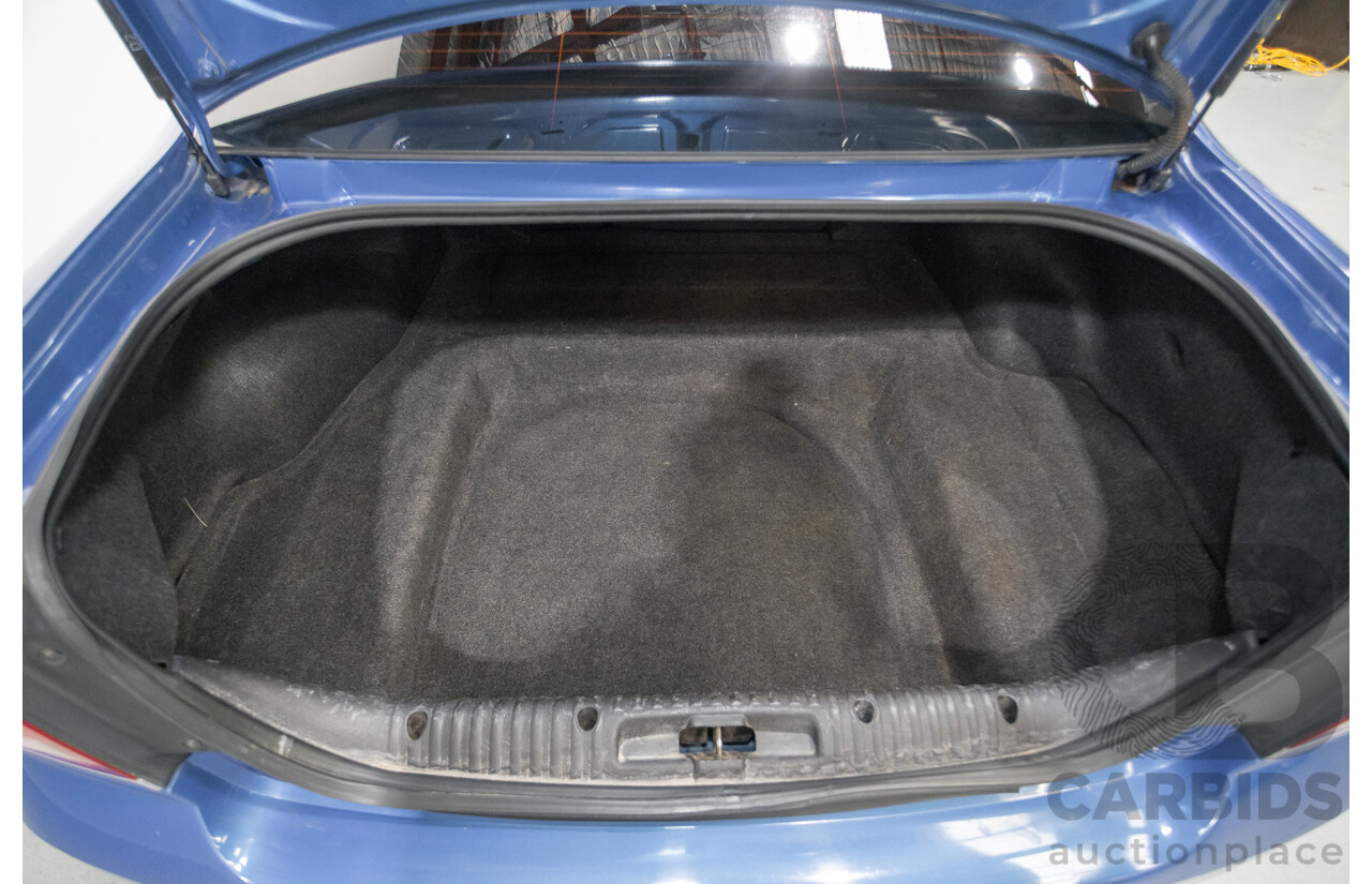 4/2006 Ford Falcon XR6 BF 4d Sedan Shockwave Mica Blue V6 4.0L