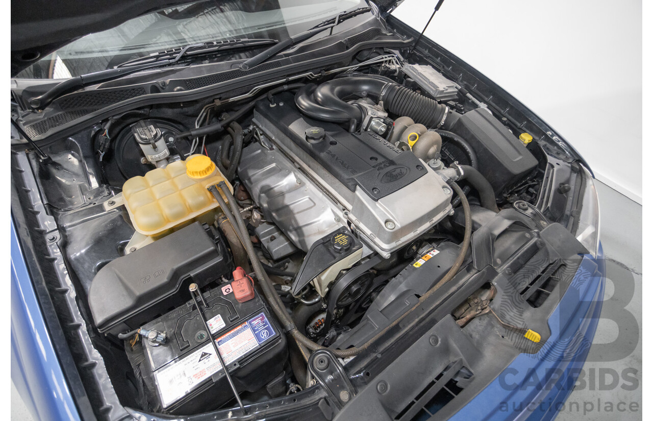 4/2006 Ford Falcon XR6 BF 4d Sedan Shockwave Mica Blue V6 4.0L