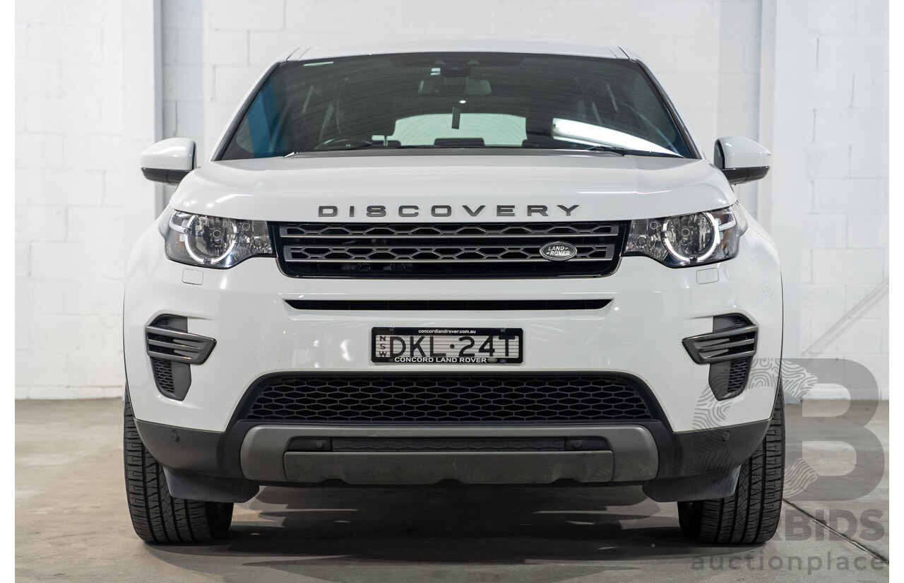 11/2016 Land Rover Discovery Sport TD4 150 SE (AWD) LC MY17 4D Wagon Polaris White Turbo Diesel 2.0L - 7 Seater