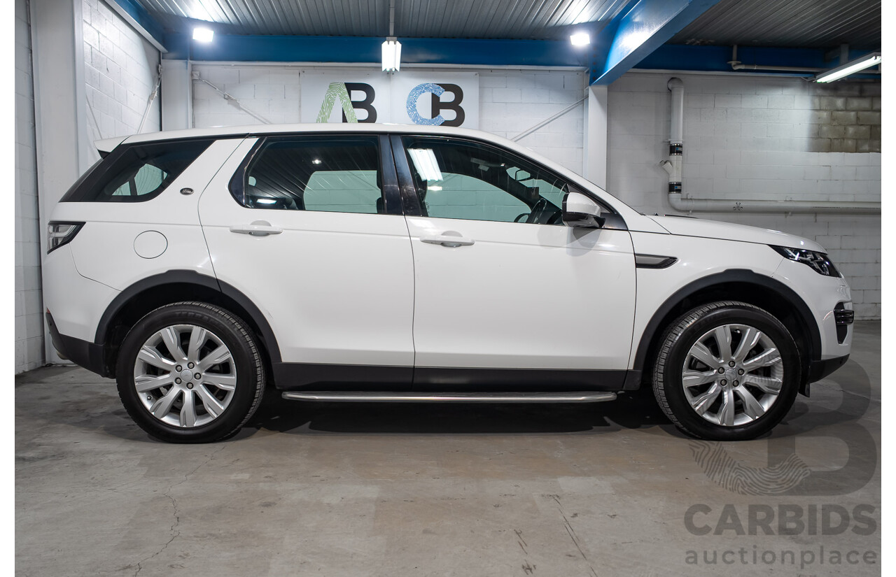11/2016 Land Rover Discovery Sport TD4 150 SE (AWD) LC MY17 4D Wagon Polaris White Turbo Diesel 2.0L - 7 Seater