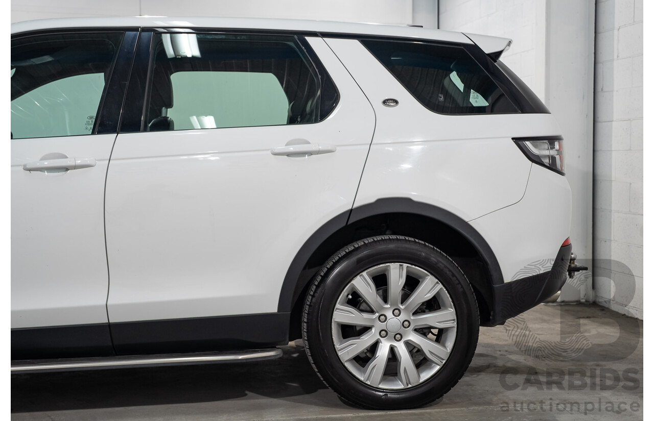 11/2016 Land Rover Discovery Sport TD4 150 SE (AWD) LC MY17 4D Wagon Polaris White Turbo Diesel 2.0L - 7 Seater