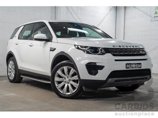 11/2016 Land Rover Discovery Sport TD4 150 SE (AWD) LC MY17 4D Wagon Polaris White Turbo Diesel 2.0L - 7 Seater
