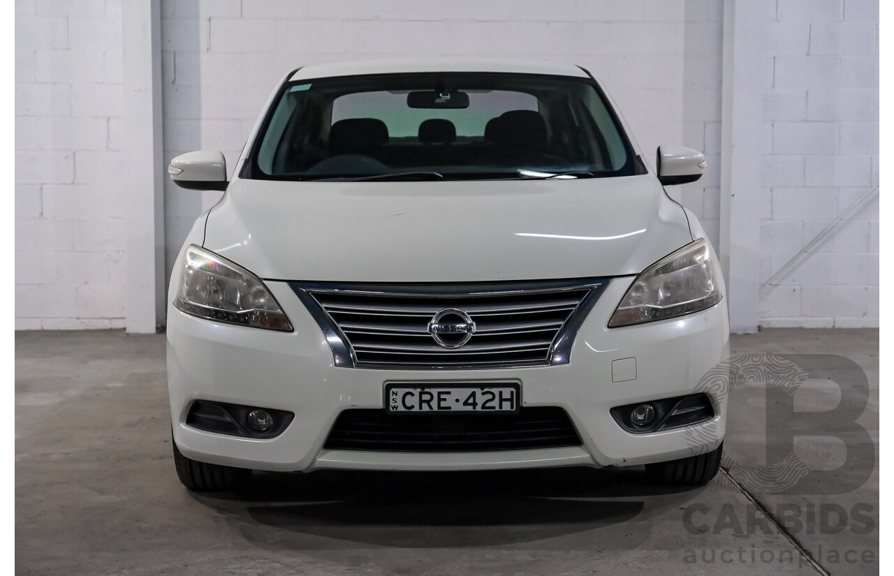 06/2013 Nissan Pulsar ST-L B17 4D Sedan White 1.8L