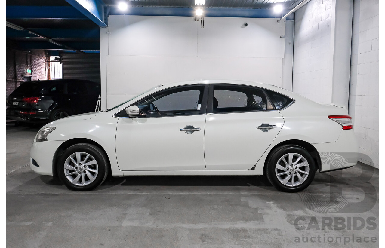 06/2013 Nissan Pulsar ST-L B17 4D Sedan White 1.8L