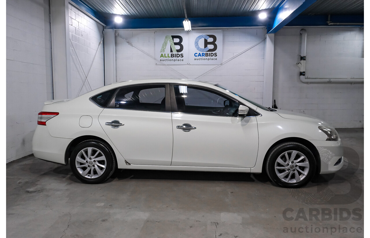 06/2013 Nissan Pulsar ST-L B17 4D Sedan White 1.8L