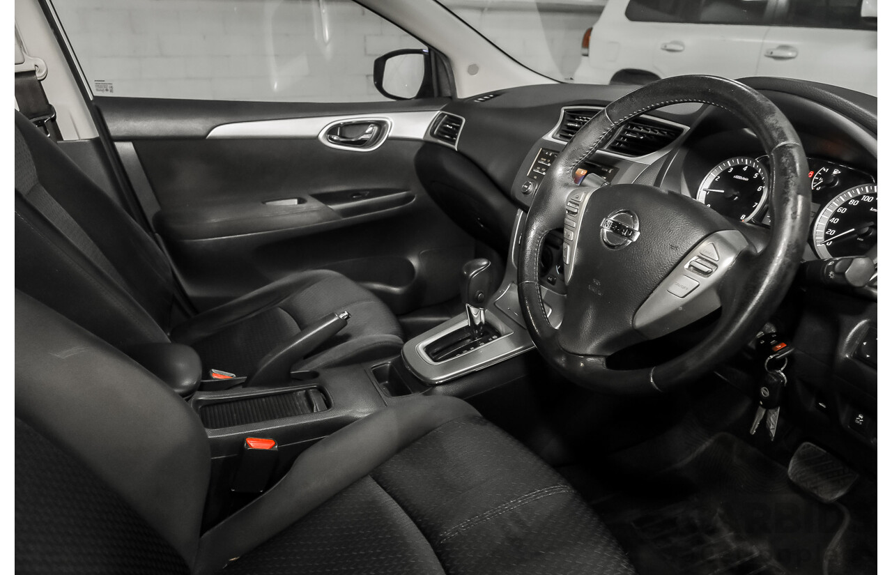 06/2013 Nissan Pulsar ST-L B17 4D Sedan White 1.8L