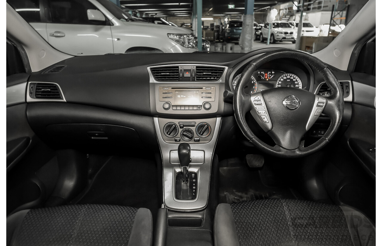 06/2013 Nissan Pulsar ST-L B17 4D Sedan White 1.8L