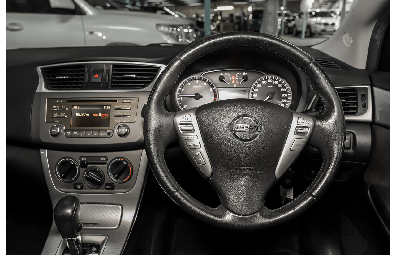 06/2013 Nissan Pulsar ST-L B17 4D Sedan White 1.8L