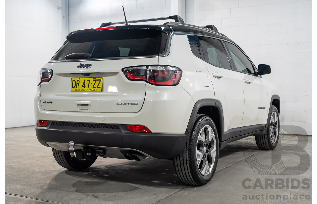 05/2020 Jeep Compass Limited 4x4 M6 MY20 5d Wagon Bright White 2.4L