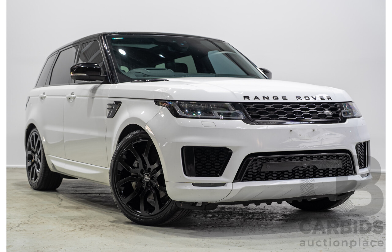 05/2020 Land Rover Range Rover Sport SDV6 HSE 225kW (AWD) L494 MY20.5 4D Wagon Polaris White Turbo Diesel 3.0L