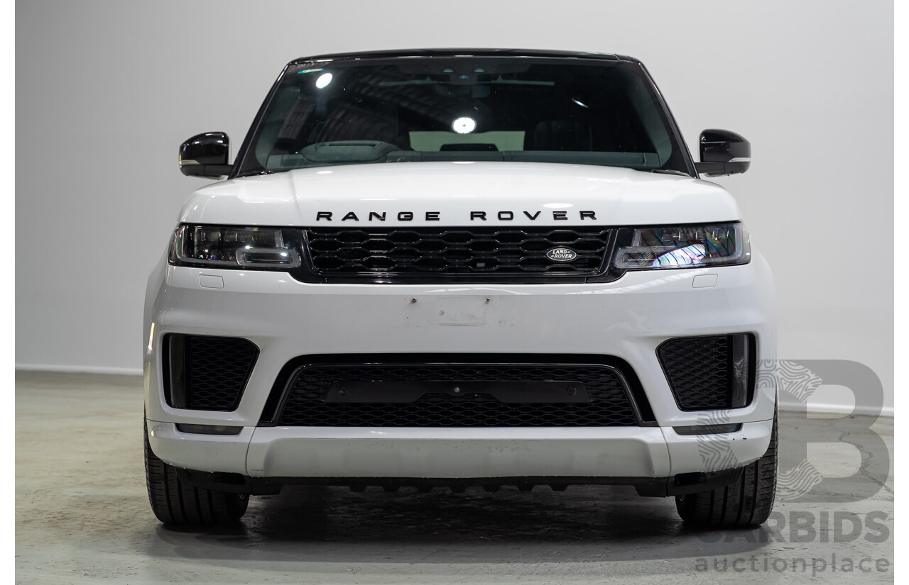 05/2020 Land Rover Range Rover Sport SDV6 HSE 225kW (AWD) L494 MY20.5 4D Wagon Polaris White Turbo Diesel 3.0L